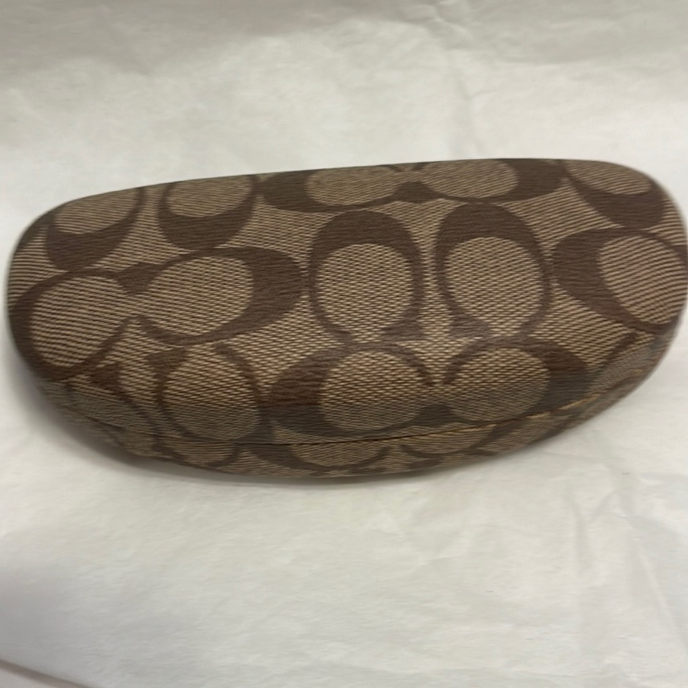Coach eyeglasses with case